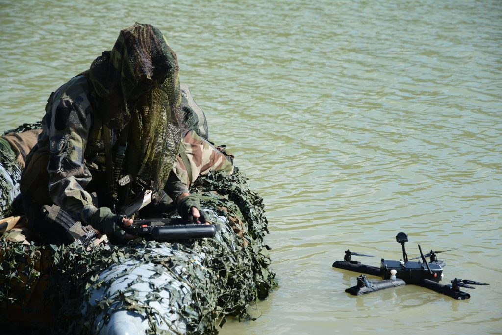 充气防水VTOL MICRO UAS