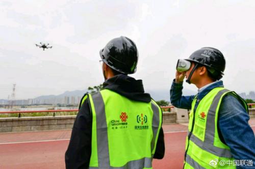 福建联通完成国内首个5G无人机“智慧河长”4K高清VR河道巡检演示