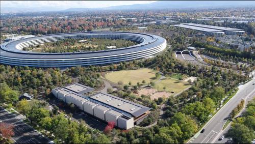 Apple Park无人机航拍感恩节特辑欣赏
