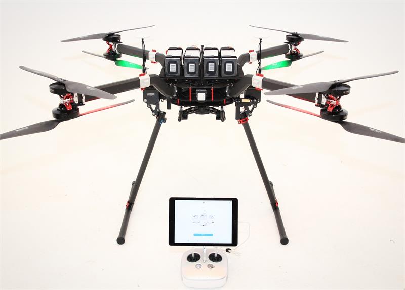 Custom 1200s Cinema Drone with A3 Pro and LB2