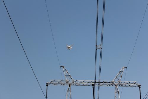 商洛供电公司常态化开展无人机巡检线路