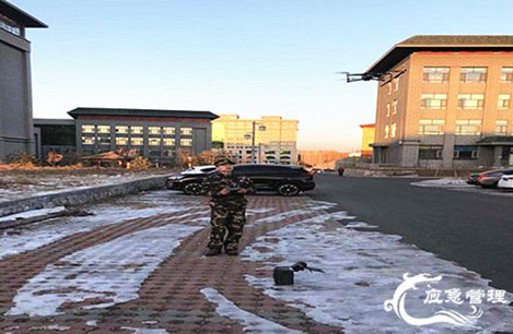 鸡西消防支队开展无人机参与实战实训工作