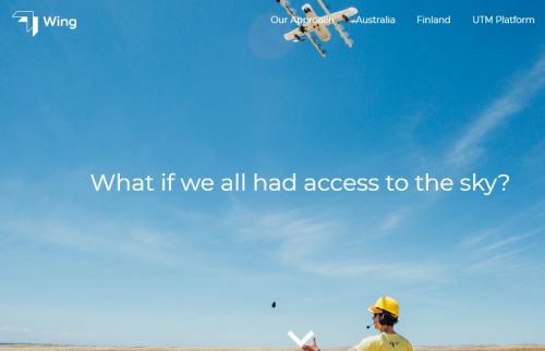 谷歌无人机配送来了！斥重金收购域名wing.com并启用