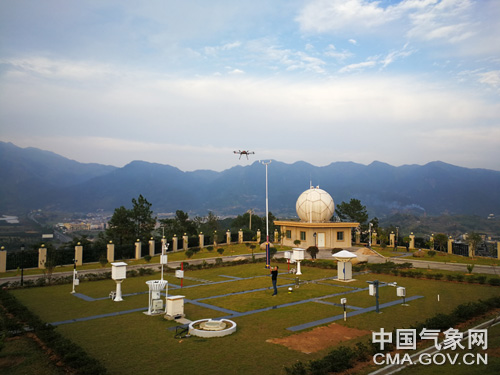 福建开展无人机气象观测与雷达定标试验