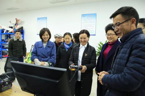 南充市工商联一行莅临驭云航空参观调研