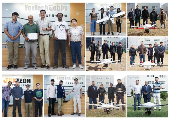 在印度，工业级无人机，客户首选汇星海！