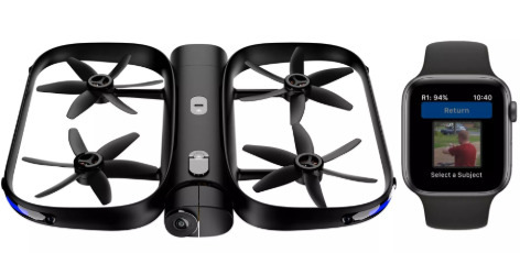 采用Apple Watch控制的Skydio R1无人机现在可以飞越水面 增加了更多的汽车追踪模式