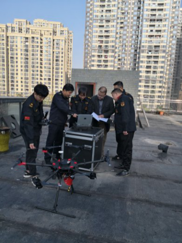 湖北武汉江汉：无人机审计助力军运会立面整治工作