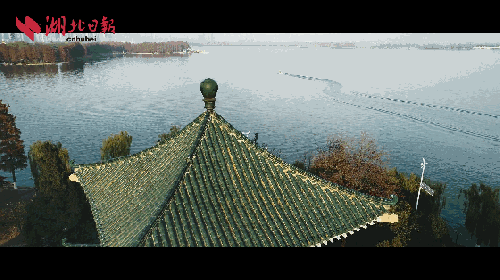 飞阅荆楚 | 从天空中看东湖,你未曾见过的冬日美景