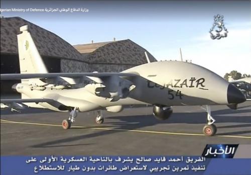 阿尔及利亚展示两种阿联酋开发的无人机