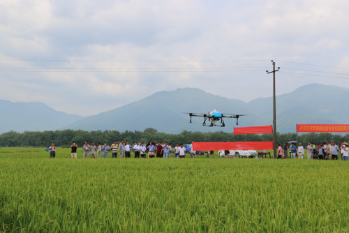 启飞联合图为科技开展“农机三减量现场演示推进会”