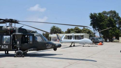 智利空军展示“赫尔墨斯”900无人机