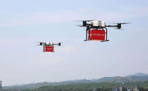 你的快递准备“空降”！京东无人机常态化配送在四川正式开启