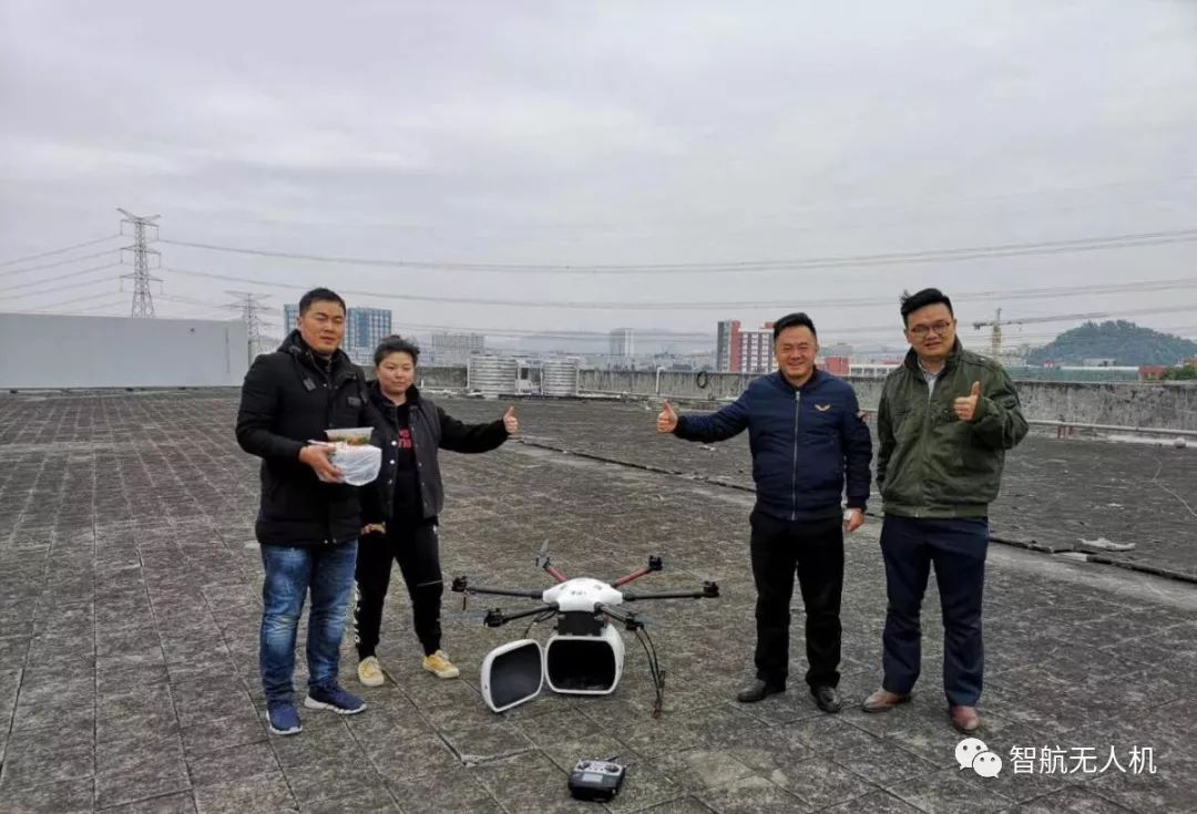 冬日吃到精致的来自远方的热的午餐！这家公司的午餐都是无人机送的！