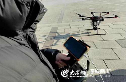5G无人机，山东首飞！传输速率比4G快10倍