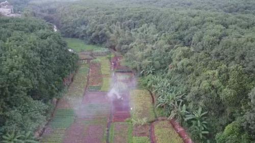 澄迈利用无人机排查大气污染源