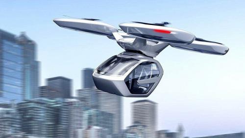 任何地方均可起降：奥迪空客推无人机汽车概念交通工具 