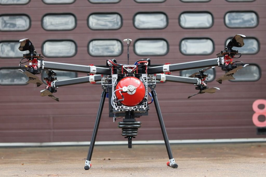 氢动力多旋翼无人机已实现70分钟飞行时间