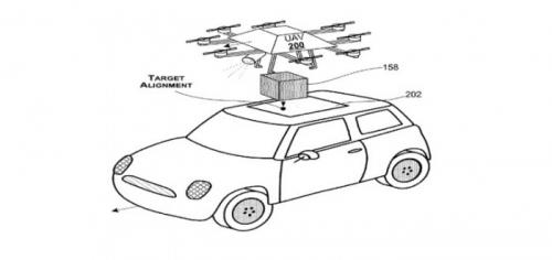 微软获新专利：一个动态的途中无人机交付系统