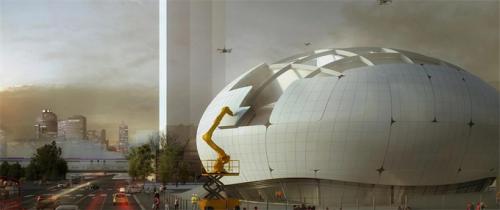 未来感！首尔将建一座能“自我建造”的博物馆 机器人、无人机和3D打印大展身手