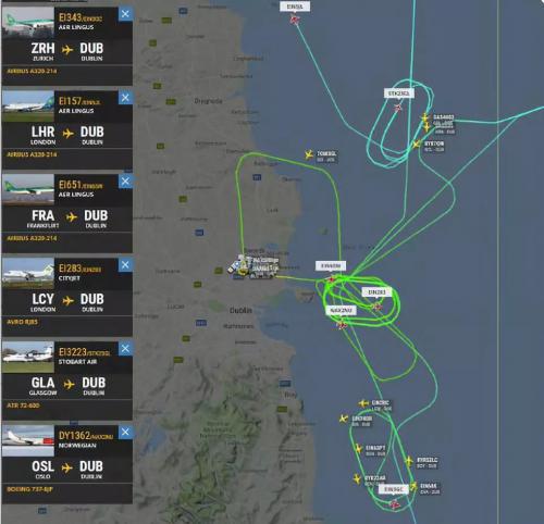 无人机导致都柏林机场关停半小时