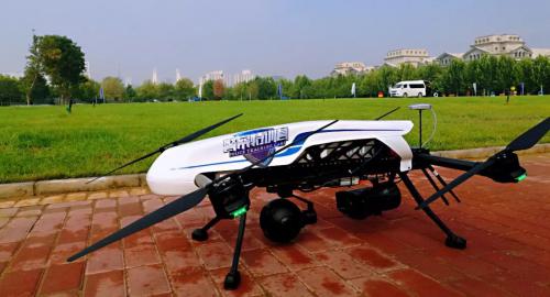 央视《警察特训营》震撼来袭，矢量多旋翼无人机刷个屏！