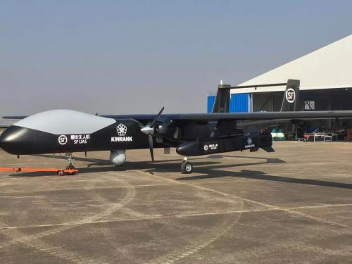 顺丰大型物流无人机川南运行基地落地自贡