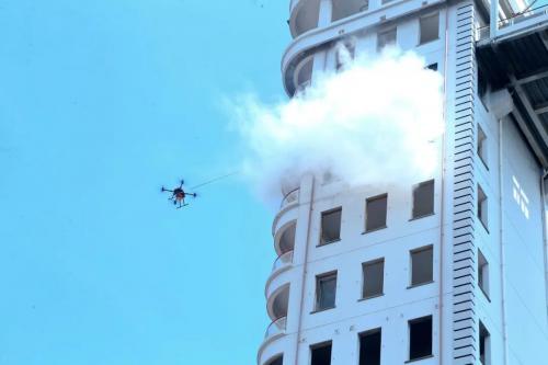 华科尔参加应急管理部“消防用无人机体系建立”项目启动会