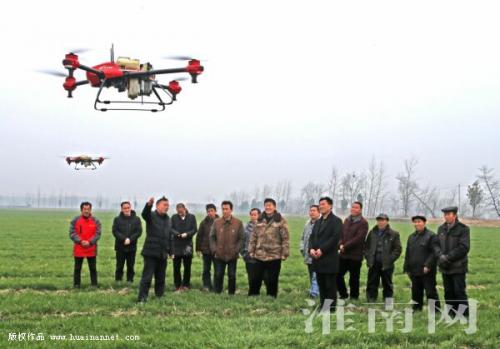 淮南：无人机助力春耕生产