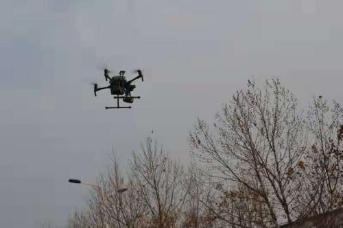 让非法排污无处藏身！临漳县引入无人机守护蓝天白云