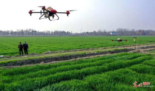 植保无人机助力田间管理