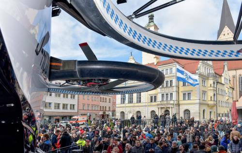 空客在欧洲推出无人机出租车项目造型很科幻