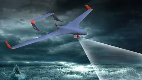 新系统使用多旋翼无人机在海上捕捉固定翼无人机