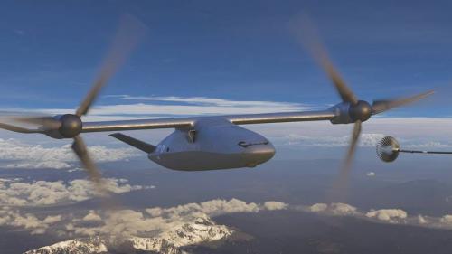 美国在美最大武器测试场测试最新无人机系统