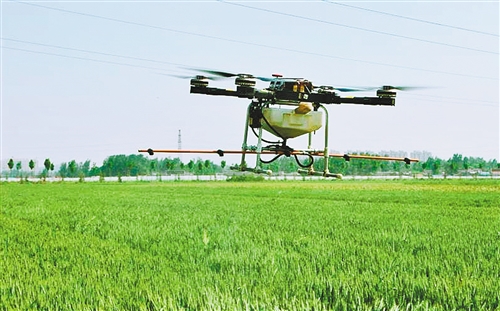 种田有了新帮手--植保无人机