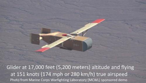 美军测试木板无人机 可空投物资700磅