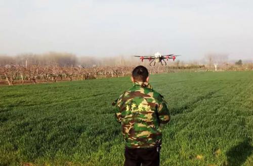 极飞植保无人机，打响安徽春季统防统治第一战！