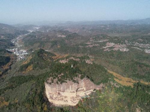 中国借助无人机技术保护文物