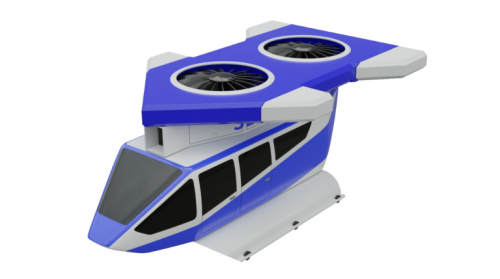 德国Jetcopter公司推出新型垂直起降城市空中出租车
