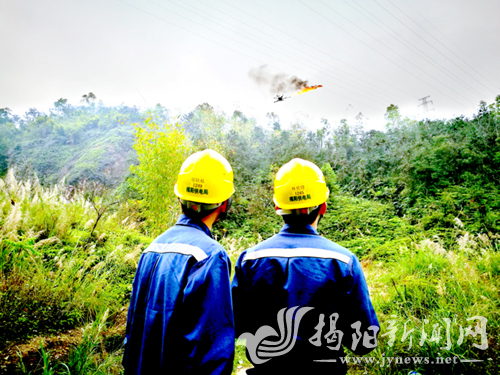 揭阳供电局无人机巡线为电力巡检插上"智慧的翅膀"