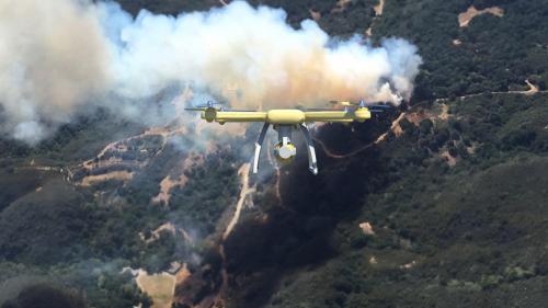 清明防火 济南首次用上无人机