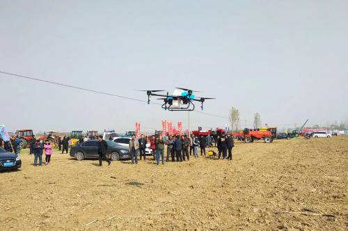 启飞智能惊艳亮相2019中国·庞口春季农机零部件商贸大会