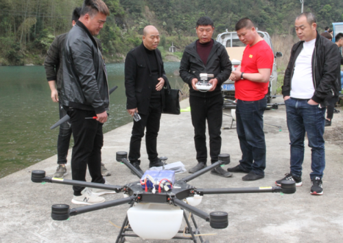 效率提升50倍！莲都将无人机带进田间地头