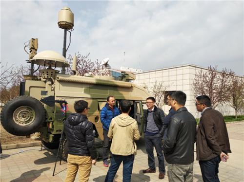 中心圆满完成无人机管控设备性能测试工作