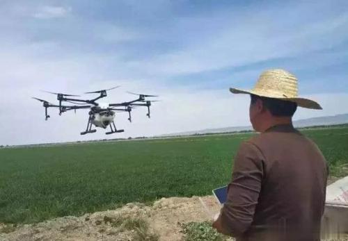 蒙城无人机打药太快了！