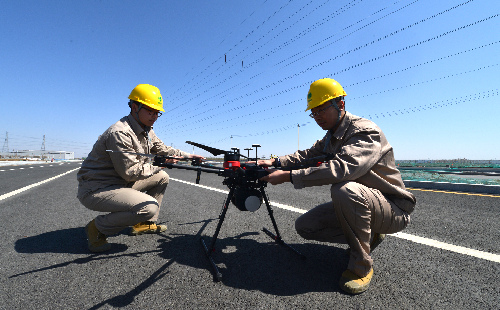 国网天津滨海公司：4G技术助力无人机精细化自主巡检