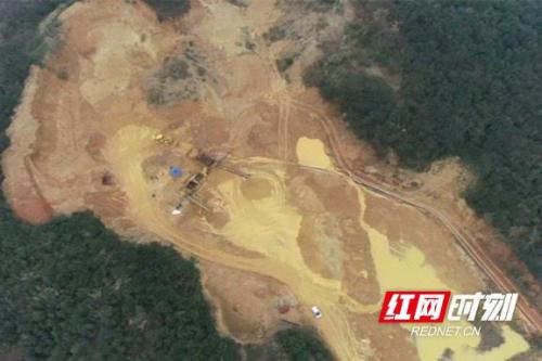 无人机出动！益阳朝阳公安摧毁一非法采矿犯罪团伙