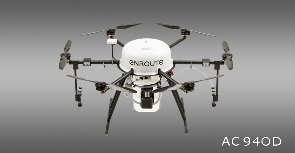 农业无人机AC 940D体积小，重量轻，可在小范围内操作！