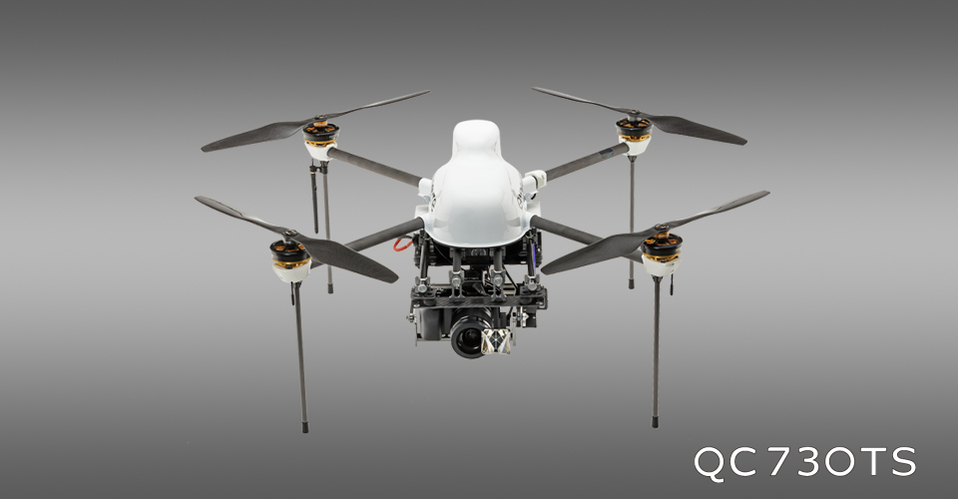 测量无人机QC730TS无需控制点即可实现测量_无人机网（www.youuav.com)