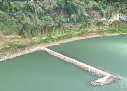 重庆航道测绘处首次使用无人机航测新技术完成航道地形测量